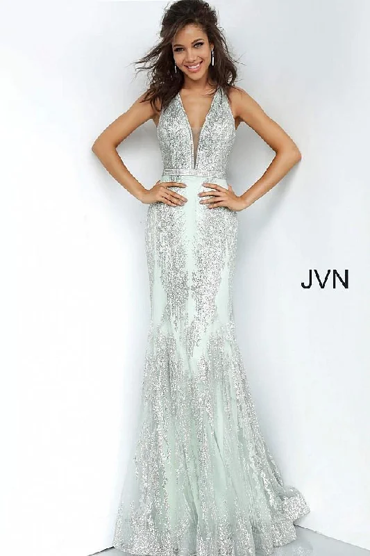 Maternity dress for a christening Jovani 3663 Long Formal Prom Dress