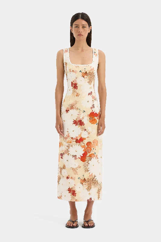 Velvet midi dresses in jewel tones for a glamorous winter event Jessamine Midi Dress