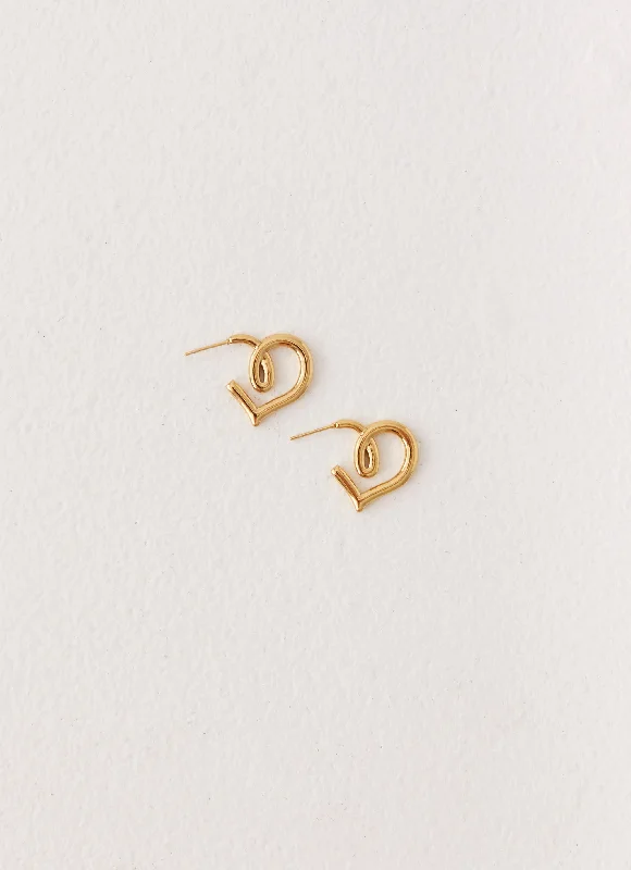  Dami Earrings - Gold