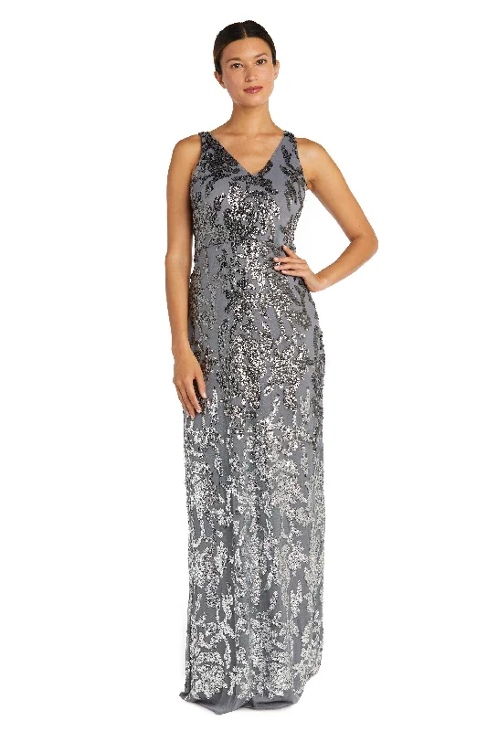 Maternity dress for a baby's first visit to the brewery R&M Richards 9131 Long Sleeveless Formal Ombre Gown Sale Maternity dress for a baby's first visit to the brewery R&M Richards 9131 Long Sleeveless Formal Ombre Gown Sale