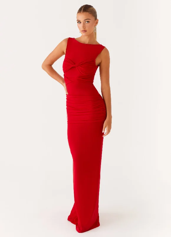  Missy Maxi Dress - Red