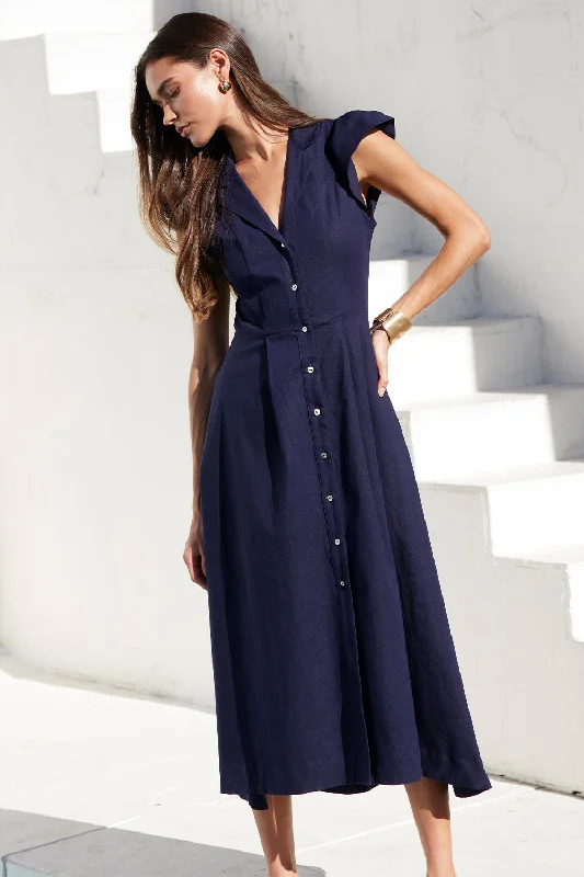 Midi dresses with animal prints for a bold and confident appearance ALMAZ DRESS