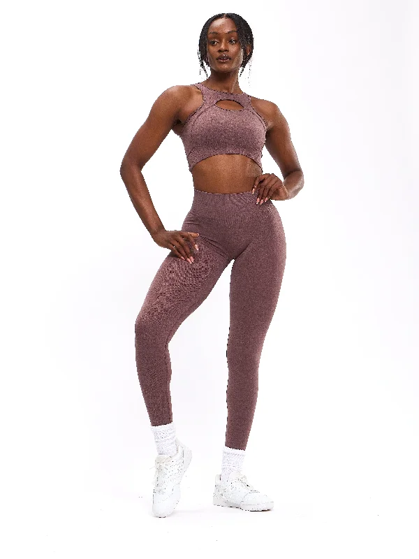 Plus Size Women's Snake - Print Tight Trousers in Brown and Black for a Bold Fashion StatementForm Seamless Legging - Mocha Berry Plus Size Women's Snake - Print Tight Trousers in Brown and Black for a Bold Fashion StatementForm Seamless Legging - Mocha Berry