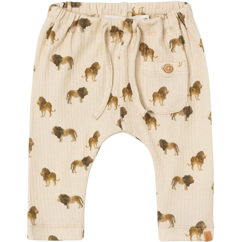 Palazzo Style Women's Printed Trousers in Bohemian PatternsLil'Atelier Fog Lion Geo Loose Pants Palazzo Style Women's Printed Trousers in Bohemian PatternsLil'Atelier Fog Lion Geo Loose Pants
