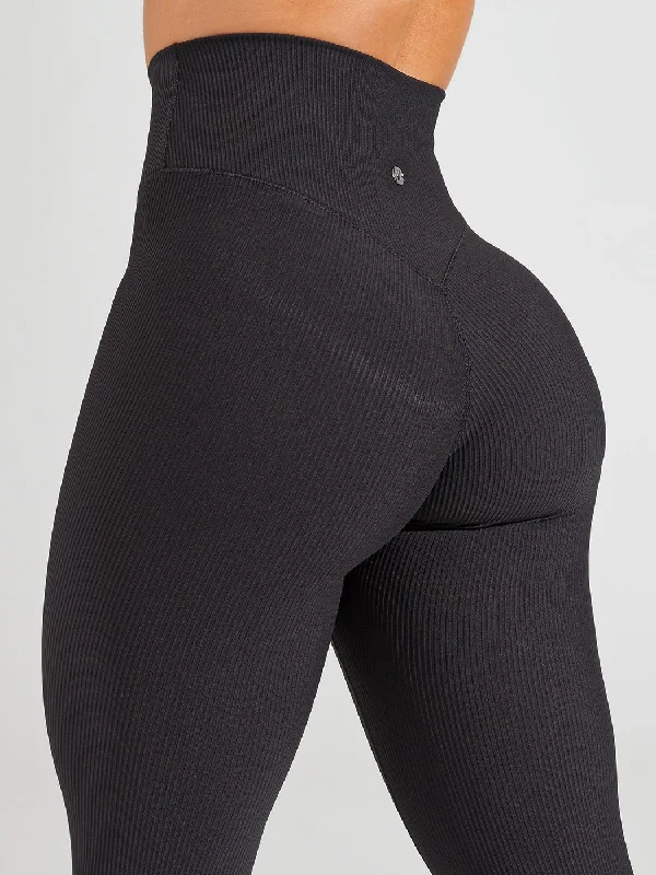 Plus Size Women's Corduroy Tight Trousers in Olive Green for a Retro and Cozy VibeMaterial Girl Ribbed Legging - Onyx Black Plus Size Women's Corduroy Tight Trousers in Olive Green for a Retro and Cozy VibeMaterial Girl Ribbed Legging - Onyx Black
