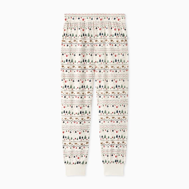 Plus Size Women's Plaid Tight Trousers in Multicolor for a Stylish and Classic LookMen's Festive Fair Isle Modal Pajama Bottoms Plus Size Women's Plaid Tight Trousers in Multicolor for a Stylish and Classic LookMen's Festive Fair Isle Modal Pajama Bottoms