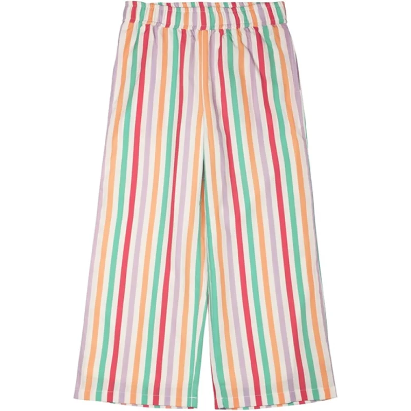 Plus Size Women's Drawstring - Waist Loungewear Pants in Soft FabricsThe New Multi stripe Jodie Wide Pants Plus Size Women's Drawstring - Waist Loungewear Pants in Soft FabricsThe New Multi stripe Jodie Wide Pants