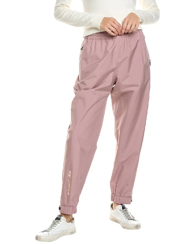 Skinny Fit Women's Leather Look Leggings for a Rocker VibeMoncler Drawcord Pant