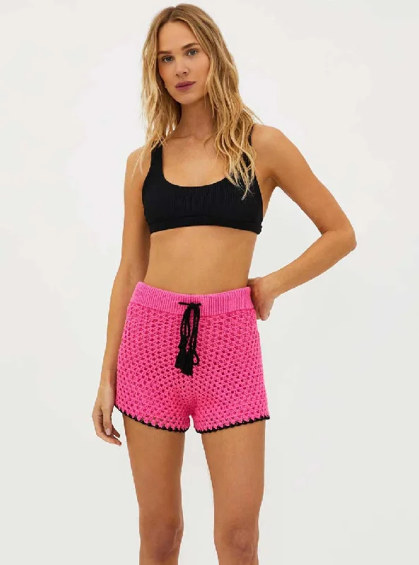 petite women bikini briefs for a flattering fitBeach Riot Women's Silas Shorts - Radiant Orchid Pink