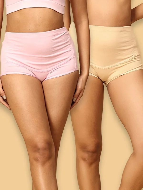 Beige & Pink