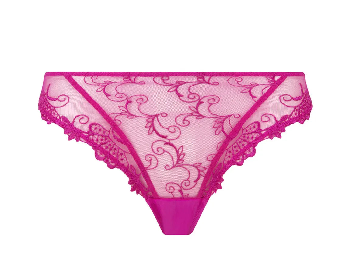 plus size friendly women lingerie optionsDressing Floral Magenta Brief