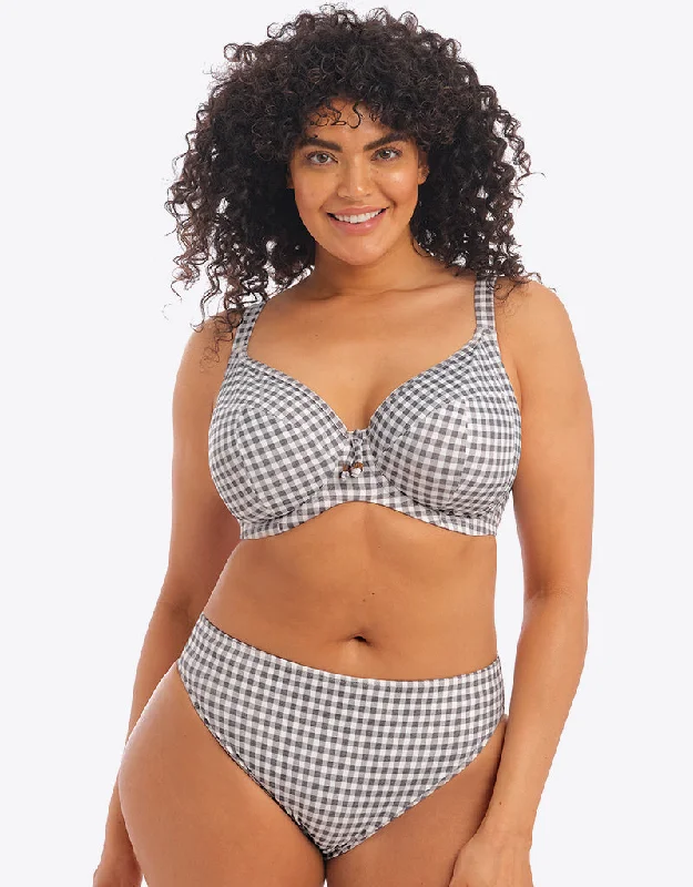 celebrity inspired women bikini briefs for a trendy lookElomi Checkmate Plunge Bikini Top Grey Marl celebrity inspired women bikini briefs for a trendy lookElomi Checkmate Plunge Bikini Top Grey Marl