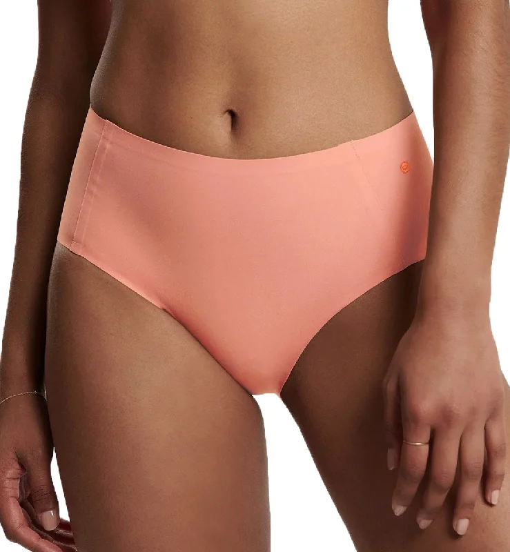 adjustable side tie women bikini briefs for a custom fitEvelyn & Bobbie High-Waisted Retro Bikini Panty (1704) - Coral adjustable side tie women bikini briefs for a custom fitEvelyn & Bobbie High-Waisted Retro Bikini Panty (1704) - Coral