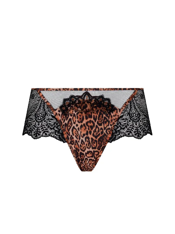 eco friendly women lingerie made from sustainable fabricsFauve Amour Ambre Panthere Shorty eco friendly women lingerie made from sustainable fabricsFauve Amour Ambre Panthere Shorty