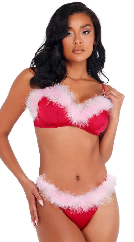 sports bra women bra and panty sets for workoutsIn It Fur The Long Haul Bra Set
