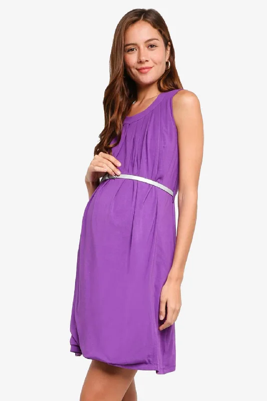 plus size bralette bras for comfortLive Pleat Bamboo Cotton Sleeveless Nursing Dress Eggplant plus size bralette bras for comfortLive Pleat Bamboo Cotton Sleeveless Nursing Dress Eggplant