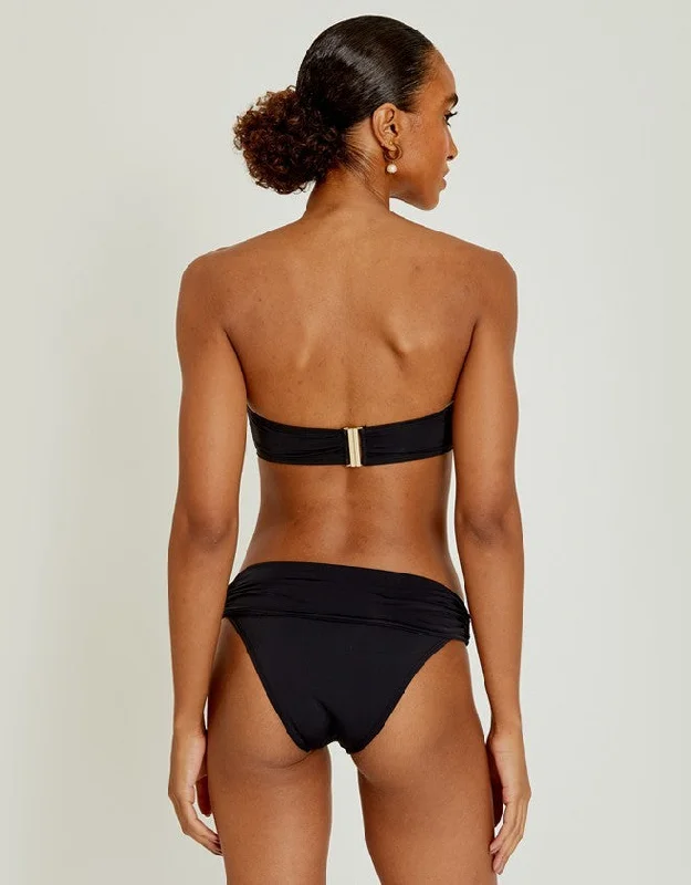 odor resistant women bikini briefs for freshnessHigh Waist Bikini Bottom in Black, European Cut odor resistant women bikini briefs for freshnessHigh Waist Bikini Bottom in Black, European Cut