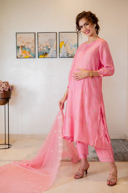 supportive underwire bras for large bustsLuxe Chanderi Rose Pink Embroidered Maternity & Nursing Kurta + Bump Band Bottom + Dupatta (3 Pc) supportive underwire bras for large bustsLuxe Chanderi Rose Pink Embroidered Maternity & Nursing Kurta + Bump Band Bottom + Dupatta (3 Pc)