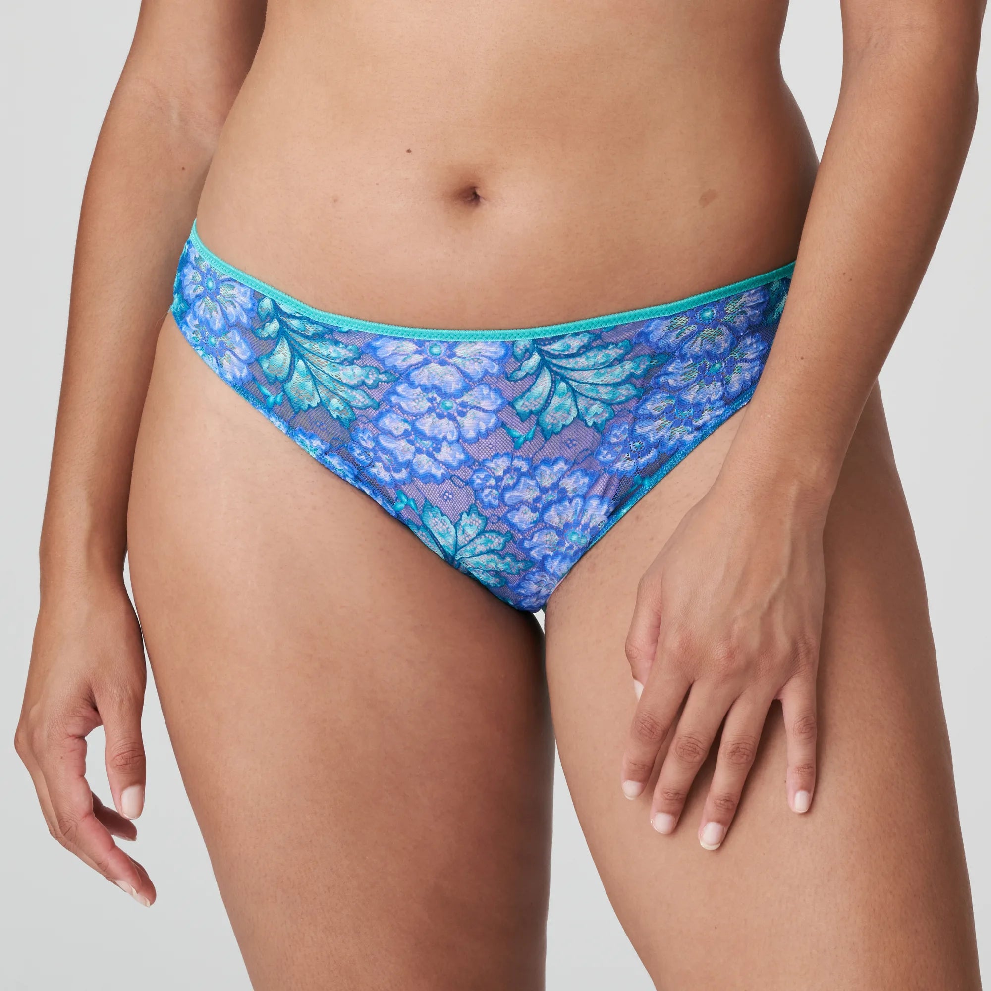 white women lingerie for purityMorro Rio Briefs Mermaid Blue