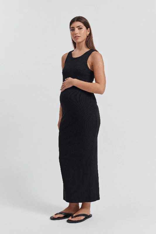 padded wireless bras for light supportRacer Neck Ribbed Dress