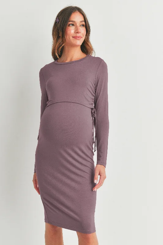 seamless bras for invisible under clothesRayon Modal Maternity Nursing Dress