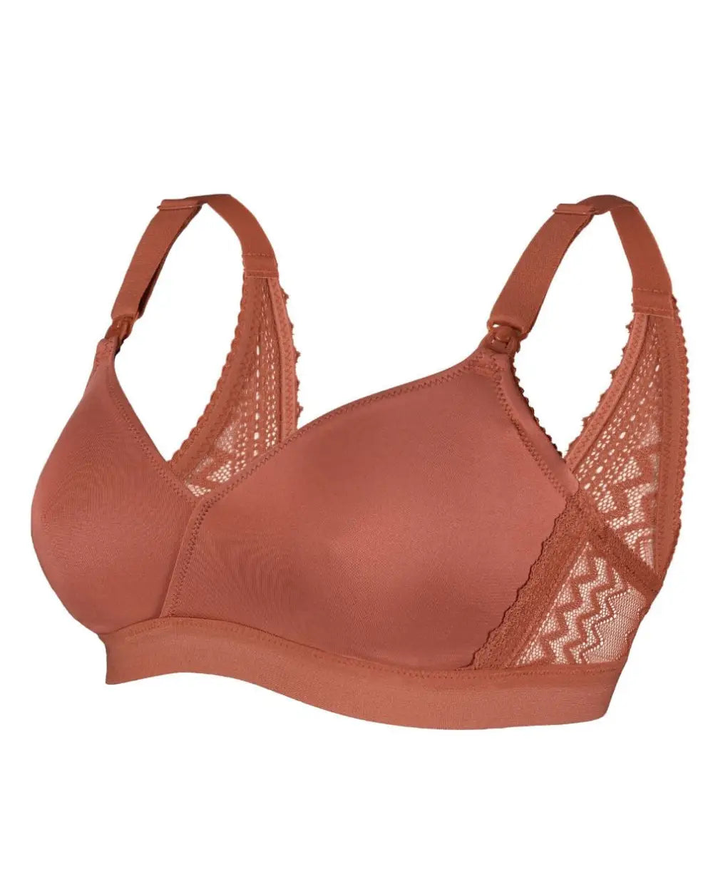 seamless bras for invisible under clothesMaternity and Nursing Bra Serena terracotta seamless bras for invisible under clothesMaternity and Nursing Bra Serena terracotta
