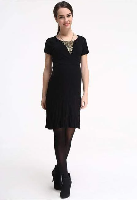 sleep bras with adjustable strapsKnit Short Sleeved Rib Collar Dress