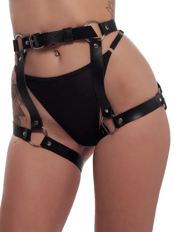 corset style women lingerie for a defined waist“Belucci" Garters Fatline