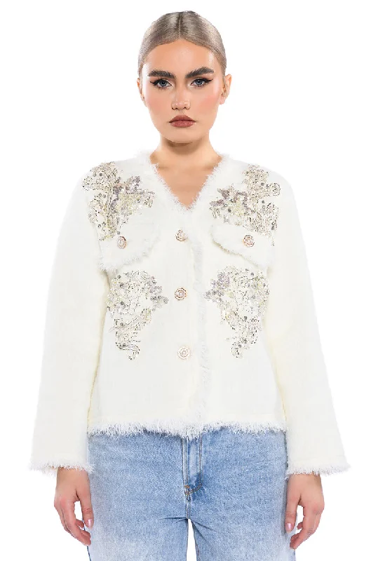 organic cotton women cardigan for an eco - friendly choiceALWAYS BLING BUTTON FRONT CARDIGAN organic cotton women cardigan for an eco - friendly choiceALWAYS BLING BUTTON FRONT CARDIGAN