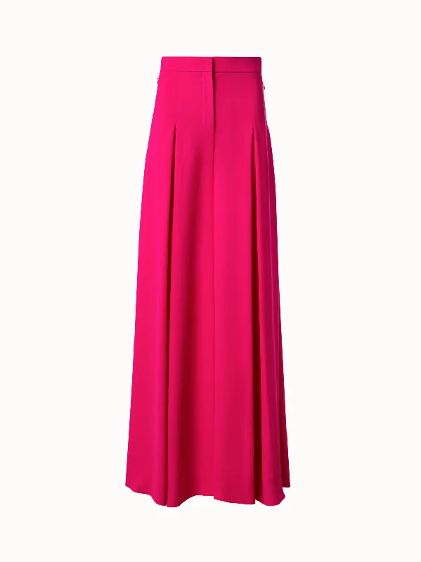 Flare Leg Women's Satin Trousers for a Glamorous Night OutExtra Wide Palazzo Pants in Silk Chiffon Flare Leg Women's Satin Trousers for a Glamorous Night OutExtra Wide Palazzo Pants in Silk Chiffon