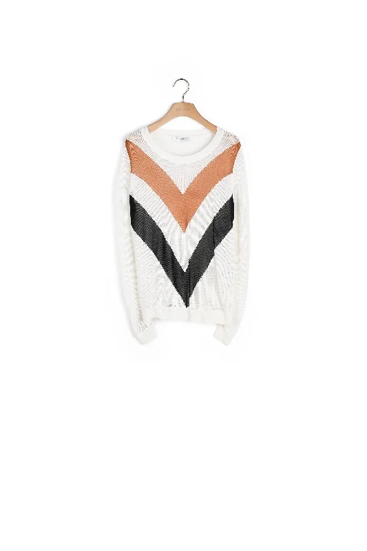 long length women cardigan with side slitsPull Savina