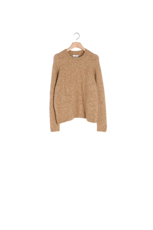 button down women cardigan with vintage buttonsPull col rond à manches raglans