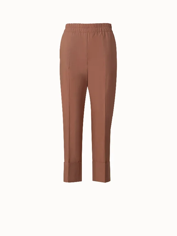 Plus Size Women's Metallic - Finish Joggers for a Stylish LoungeTapered Cotton Pants with Elastic Waistband Plus Size Women's Metallic - Finish Joggers for a Stylish LoungeTapered Cotton Pants with Elastic Waistband