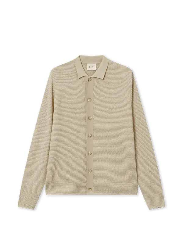 Hooded Women's Fleece - Lined Sweaters for WinterBoat Knit- Oat