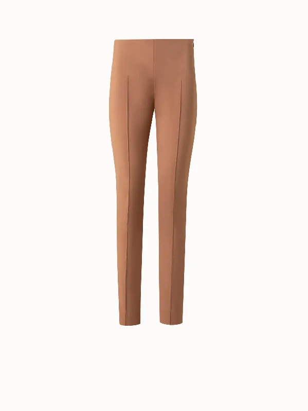 Straight - Leg Women's Vegan Leather Pants for a Chic LookMelissa Cotton Techno Stretch Pant Straight - Leg Women's Vegan Leather Pants for a Chic LookMelissa Cotton Techno Stretch Pant