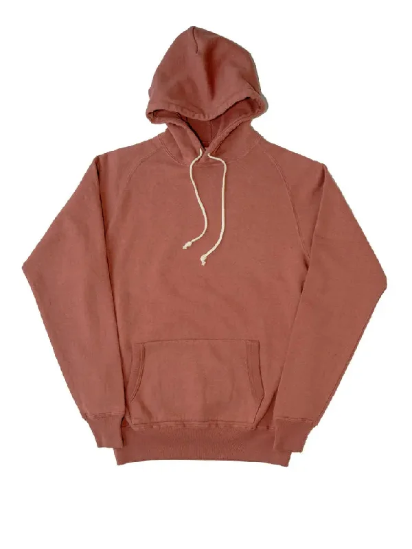 Split - Hem Women's Linen Blend Sweaters for SpringEhu'kai Raglan Hoodie- Spiced Apple Split - Hem Women's Linen Blend Sweaters for SpringEhu'kai Raglan Hoodie- Spiced Apple