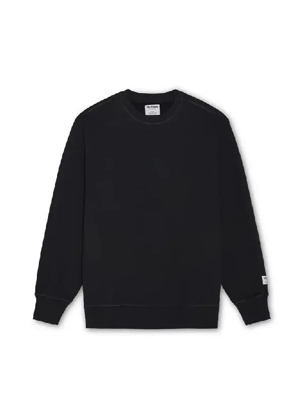 Button - Down Women's Shetland Wool Sweaters in Traditional PatternsHeavyweight French Terry Crewneck- Caviar Button - Down Women's Shetland Wool Sweaters in Traditional PatternsHeavyweight French Terry Crewneck- Caviar