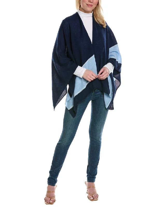 Plus Size Women's Oversized Knit Tops in Neutral ColorsJ.McLaughlin Harriet Cashmere Poncho Plus Size Women's Oversized Knit Tops in Neutral ColorsJ.McLaughlin Harriet Cashmere Poncho