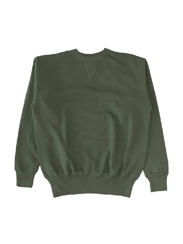 Open - Front Women's Cardigan - Style Mohair SweatersLaniakea Crew Neck- Deep Lichen Green Open - Front Women's Cardigan - Style Mohair SweatersLaniakea Crew Neck- Deep Lichen Green