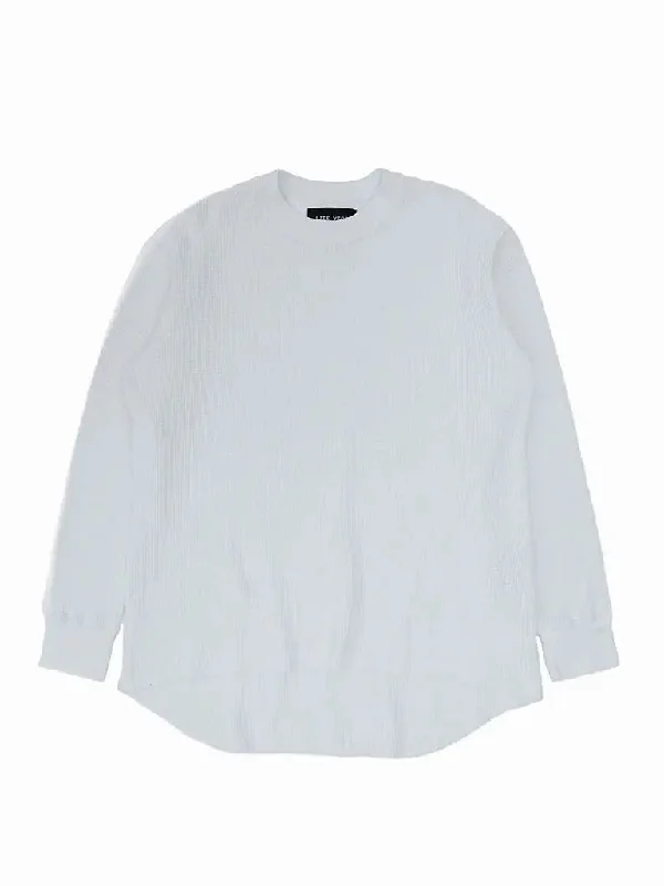 Women's Long Sleeve Turtleneck Cashmere SweatersLong Sleeve Thermal- White