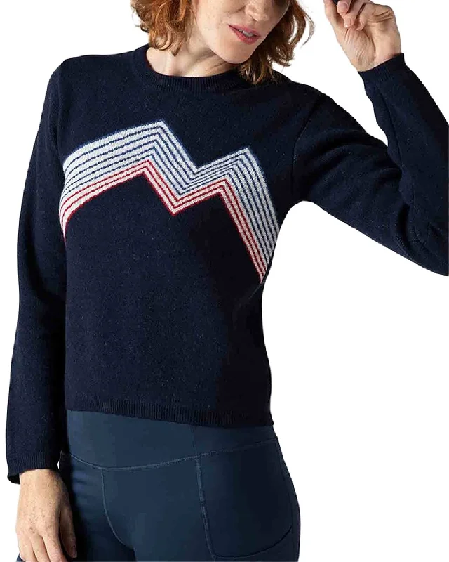 Women's Knit Boat - Neck Tops with a Loose Fit for ComfortRossignol Mountain Wool & Cashmere-Blend Sweater Women's Knit Boat - Neck Tops with a Loose Fit for ComfortRossignol Mountain Wool & Cashmere-Blend Sweater