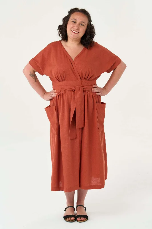 Mock - Neck Women's Knit Blouses in a Modern StyleSew Over It Norah Dress