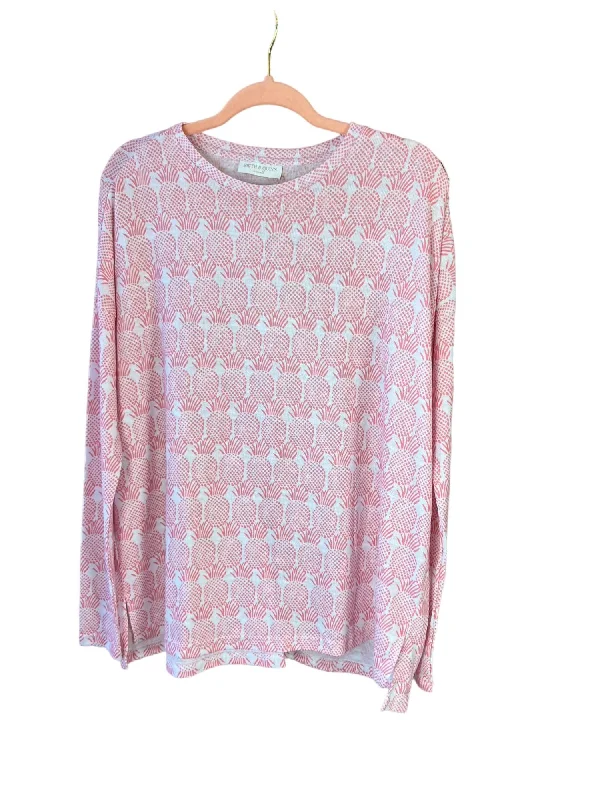 Mock - Neck Women's Knit Blouses in a Modern StyleSylvia Sweater In Pina Coloda