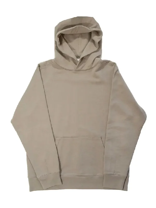 Cropped Women's Angora Blend Sweaters for a Trendy LookVarsity Hoodie- Tobacco