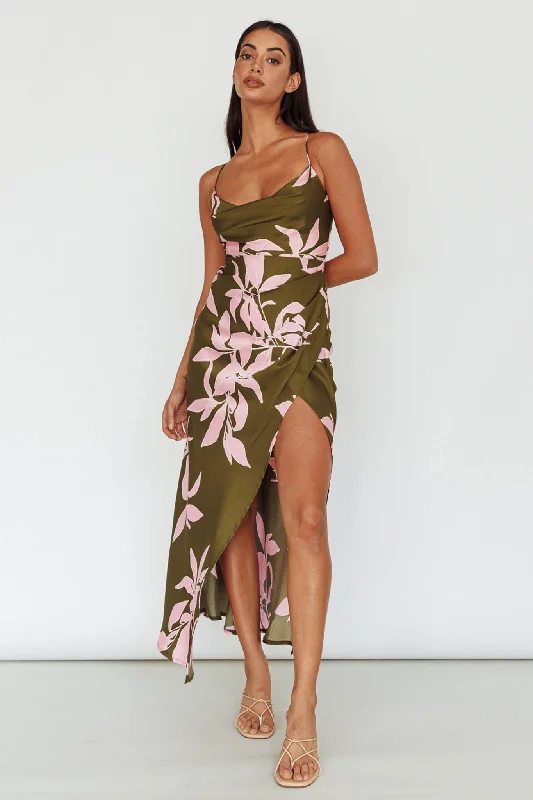 Little Black Women Dress with Sequins for a Glamorous Night OutMorea Cowl Neck Maxi Dress Floral Green Little Black Women Dress with Sequins for a Glamorous Night OutMorea Cowl Neck Maxi Dress Floral Green
