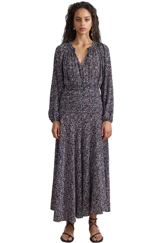 Maxi Women Dress with Floral Print for a Bohemian Vibe Maxi Women Dress with Floral Print for a Bohemian Vibe Apiece Apart Esparta Ruched Maxi in Night Garden Black Maxi Women Dress with Floral Print for a Bohemian Vibe Maxi Women Dress with Floral Print for a Bohemian Vibe Apiece Apart Esparta Ruched Maxi in Night Garden Black