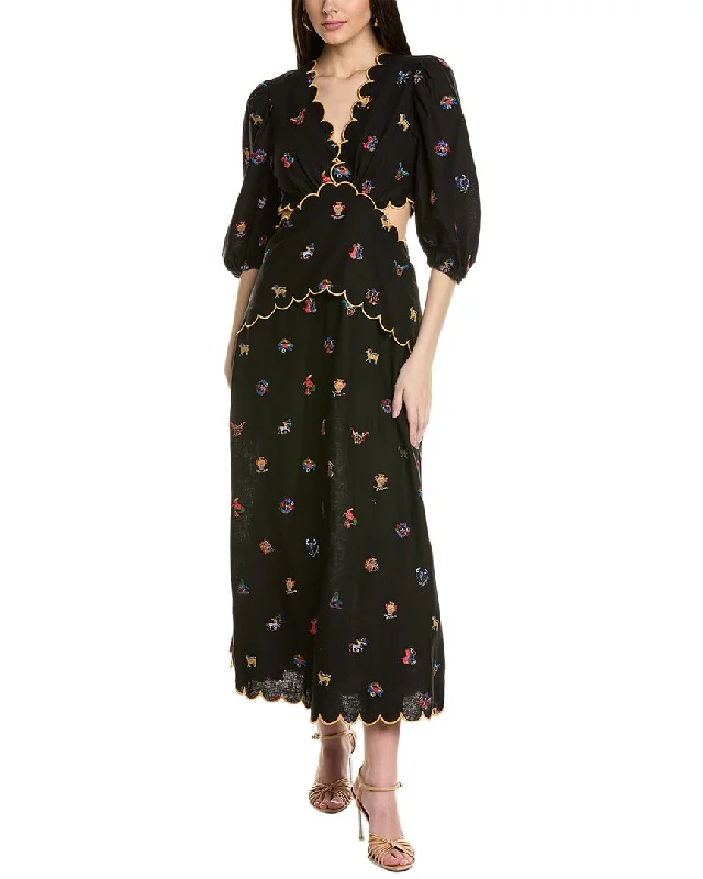 Halter Neck Women Dress to Show Off the Shoulders and Neckline Halter Neck Women Dress to Show Off the Shoulders and Neckline FARM Rio Cross Stitch Embroidered Linen-Blend Maxi Dress Halter Neck Women Dress to Show Off the Shoulders and Neckline Halter Neck Women Dress to Show Off the Shoulders and Neckline FARM Rio Cross Stitch Embroidered Linen-Blend Maxi Dress