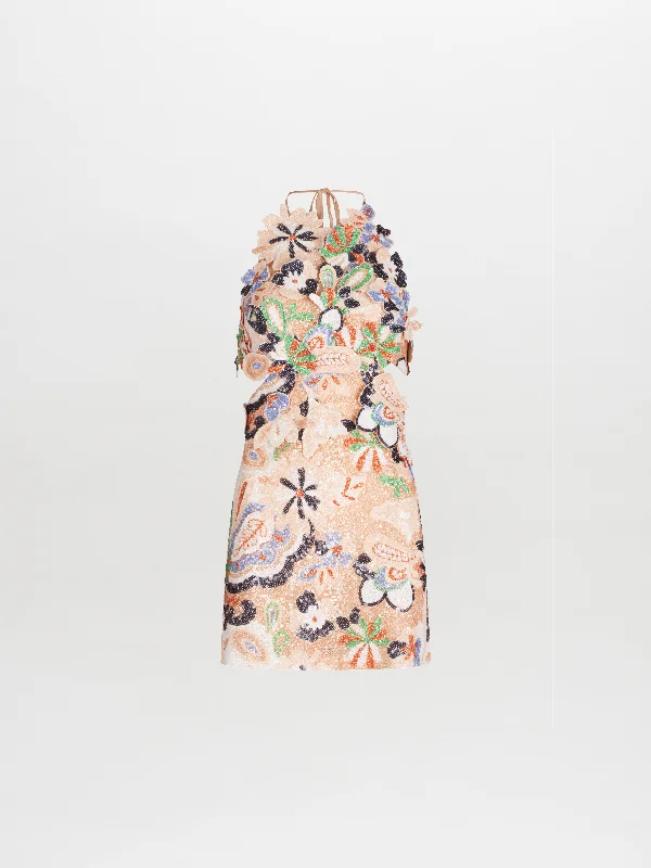 Maxi Women Dress with Floral Print for a Bohemian Vibe Maxi Women Dress with Floral Print for a Bohemian Vibe Garazi Dress Multi Pastel Sequins Maxi Women Dress with Floral Print for a Bohemian Vibe Maxi Women Dress with Floral Print for a Bohemian Vibe Garazi Dress Multi Pastel Sequins