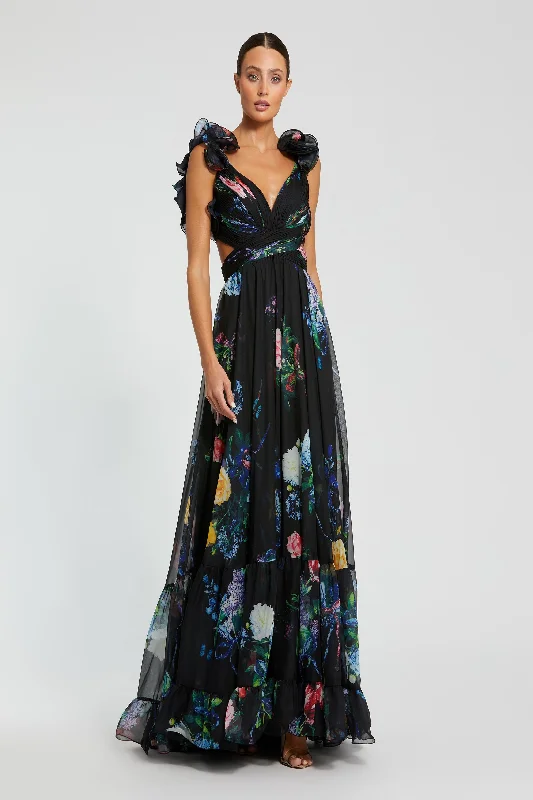 Mermaid - Style Women Dress with a Fitted Silhouette for Special Occasions Mermaid - Style Women Dress with a Fitted Silhouette for Special Occasions Mac Duggal 68746 Mermaid - Style Women Dress with a Fitted Silhouette for Special Occasions Mermaid - Style Women Dress with a Fitted Silhouette for Special Occasions Mac Duggal 68746