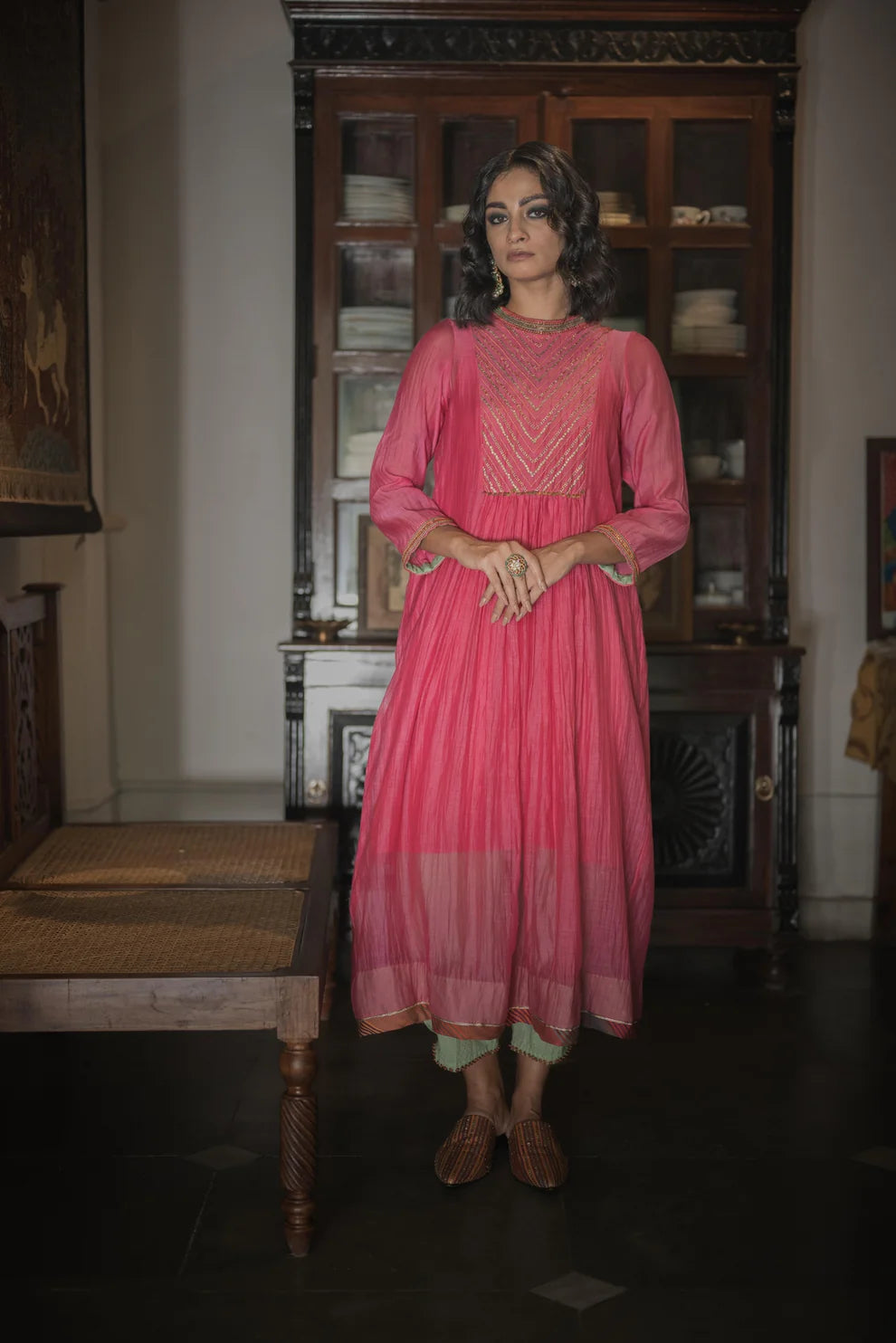 Ruffled Women Dress with Multiple Layers for a Playful and Girly Style Ruffled Women Dress with Multiple Layers for a Playful and Girly Style SIMRAT KURTA Ruffled Women Dress with Multiple Layers for a Playful and Girly Style Ruffled Women Dress with Multiple Layers for a Playful and Girly Style SIMRAT KURTA